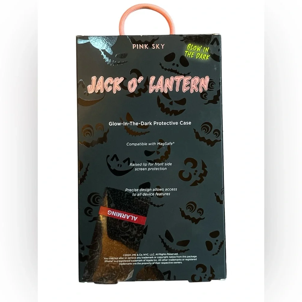 JACK O’ LANTERN GLOW IN THE DARK LIMITED EDITION iPhone 14 PRO MAX PHONE CASE